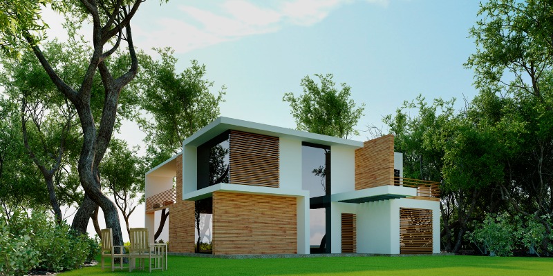 3d Model of modern house 